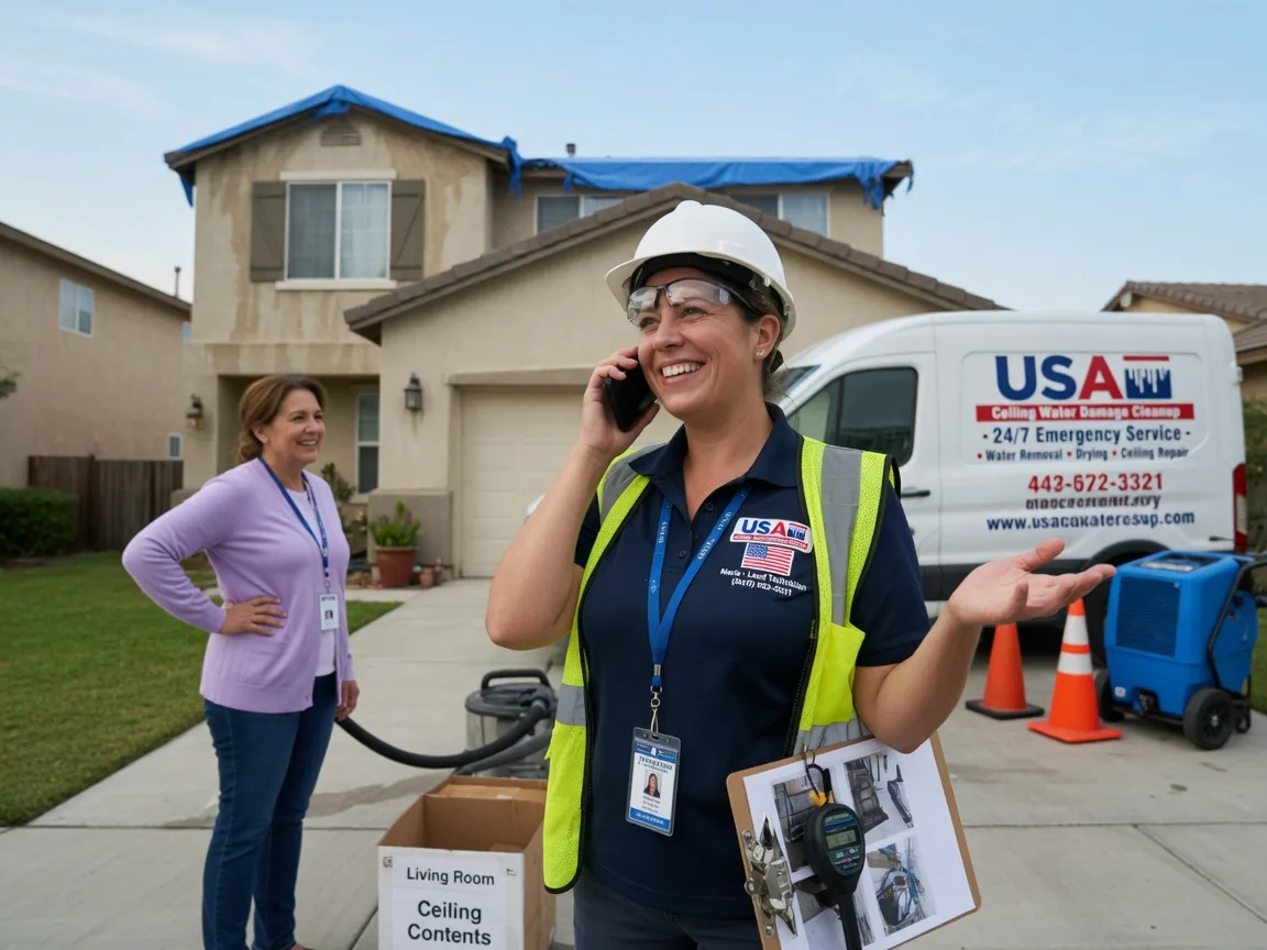Ceiling Water Damage Restoration Pointblank, TX FAQs